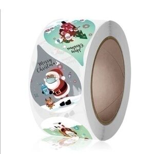Bundle of 500 christmas stickers